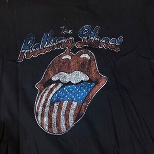 Rolling Stones Black T-Shirt Sz M
